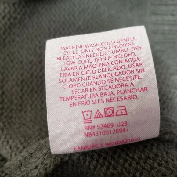 No Boundaries Womens Cropped Mushroom Sweater Size XXL Juniors 19 - Picture 6 of 9